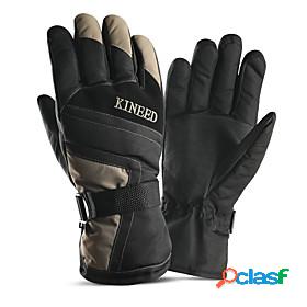 Ski Gloves Snow Gloves for Men Polyester / Cotton Thermal