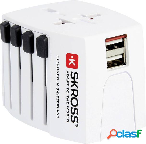 Skross 1.302930 Adattatore da viaggio MUV USB