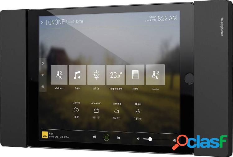 Smart Things s09 b Supporto da parete per iPad Nero Adatto