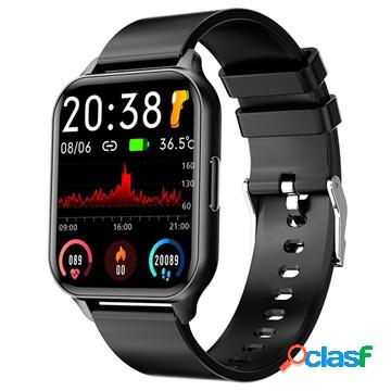 Smartwatch Impermeabile con Frequenza Cardiaca Q26 - Nero