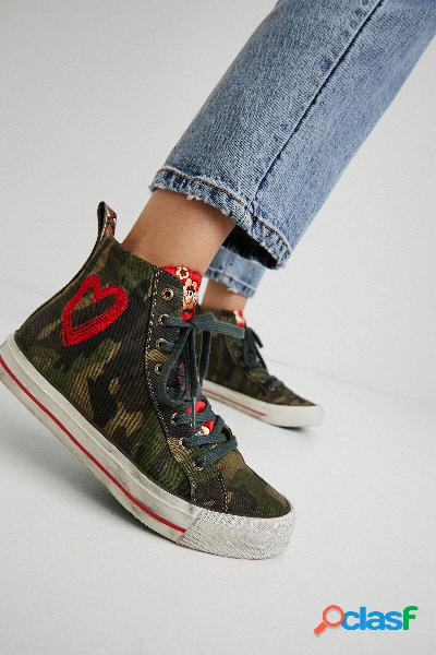 Sneaker alte camouflage