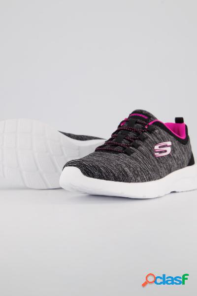 Sneakers Skechers con allacciatura elastica e memory foam,