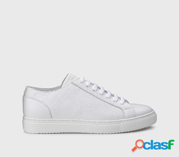 Sneakers in pelle Bianco 44M_U