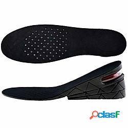 Solette per scarpe rialzate unisex a 3 strati altezza rialzo