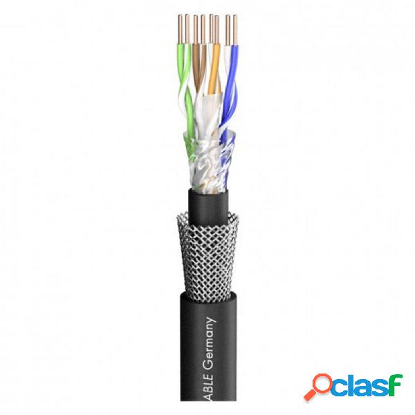 Sommer Cable 580-0201 Cavo di rete CAT 6 S/UTP Nero Merce a