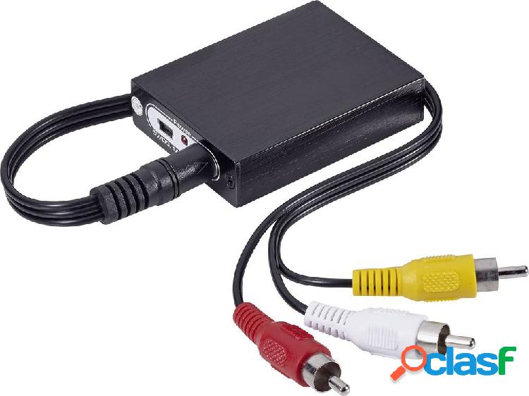 SpeaKa Pofessional convertitore HDMI a AV
