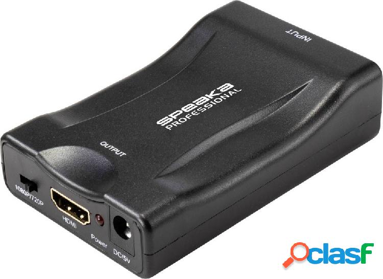 SpeaKa Professional AV Convertitore SP-9395928 [Scart -