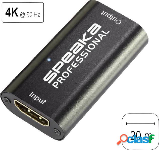 SpeaKa Professional HDMI ™ Ripetitore su cavo di comando