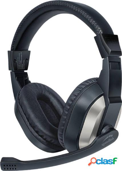 SpeedLink THEBE Cuffie Over Ear Stereo Nero