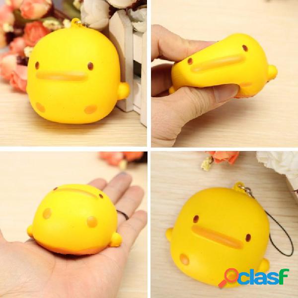 Squishy Yellow Duck Soft Simpatico telefono Kawaii Borsa