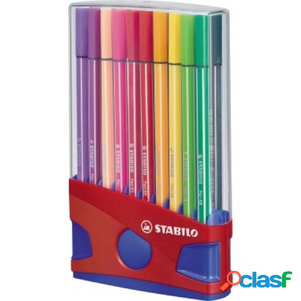 Stabilo Pennarello in fibra STABILO Pen 68 ColorParade