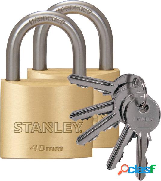 Stanley 81103 371 402 Lucchetto 40 mm Stesse chiavi