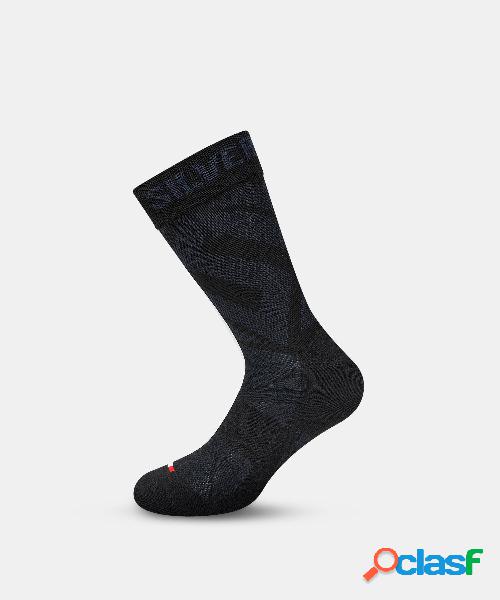 Stay Fresh - Bike Socks Anthracite Logo, 35/38