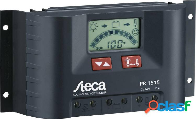 Steca PR 1515 Regolatore di carica PWM 12 V, 24 V 15 A