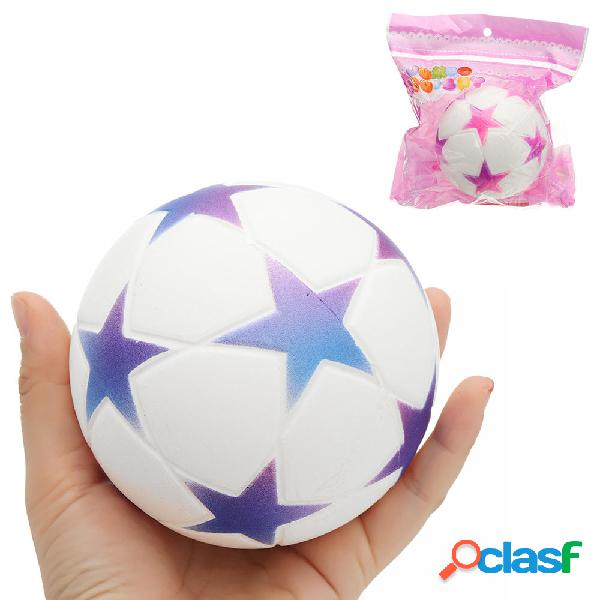 Stella Football Squishy 9,5 cm Lento aumento con confezione