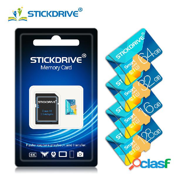 Stickdrive 16GB 32FB 64GB 128 GB 256 GB Classe 10 TF Scheda