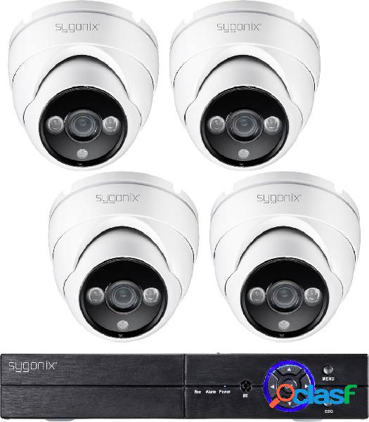 Sygonix SY-4536210 + 4x SY-4536212 AHD, HD-CVI, HD-TVI,