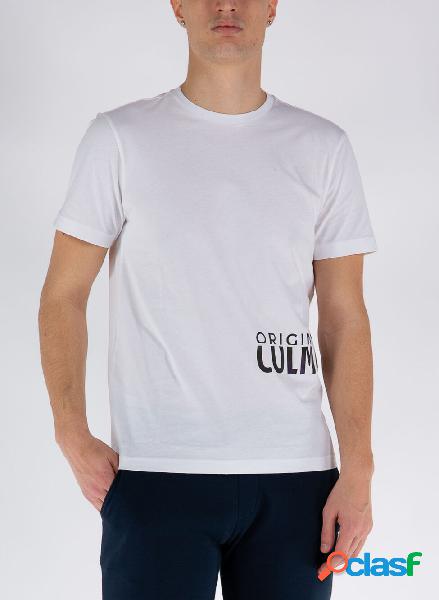 T-SHIRT GIROCOLLO LOGO REFLECTIVE