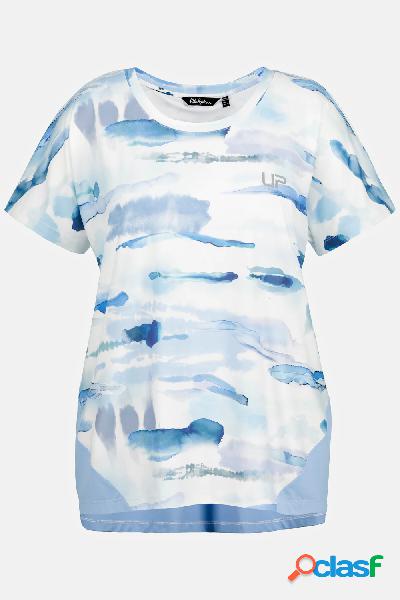 T-shirt ad asciugatura rapida dal taglio oversize con scollo
