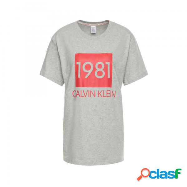 T-shirt con logo - 1981 grassetto Calvin Klein - Magliette