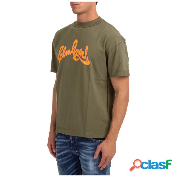 T-shirt maglia maniche corte girocollo uomo insideout logo