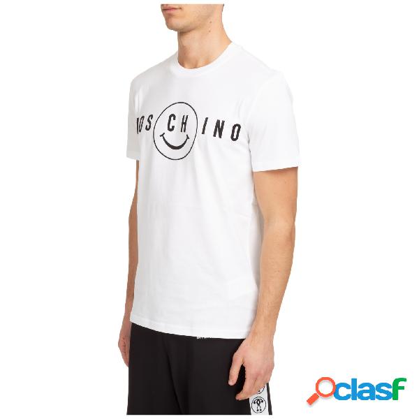 T-shirt maglia maniche corte girocollo uomo moschino x