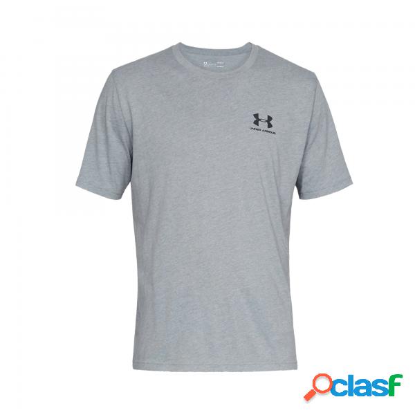 T-shirt ua sportstyle con logo a sinistra del petto da uomo