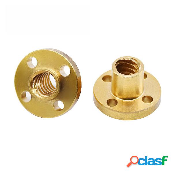 T8 2/4 / 8mm Rame Piombo Vite Dado adatto per passo 2mm Vite