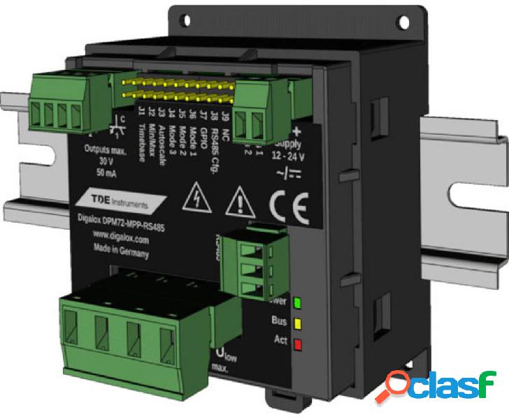 TDE Instruments Digalox DPM72-MPP-RS485-DIN Strumento di