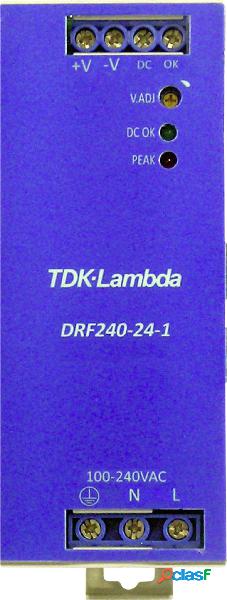 TDK-Lambda DRF240-24-1 Alimentatore per guida DIN 24 V/DC