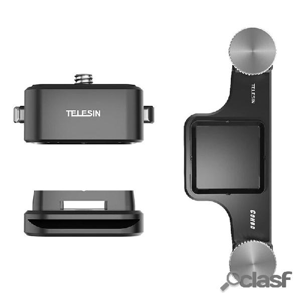 TELESIN Sgancio rapido Piatto Tracolla Cintura Morsetto base