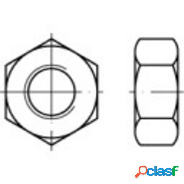 TOOLCRAFT 131675 Dadi esagonali M10 DIN 934 Acciaio 1 pz.