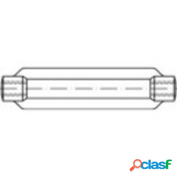 TOOLCRAFT 136590 Corpo tenditore M6 Acciaio galvanizzato