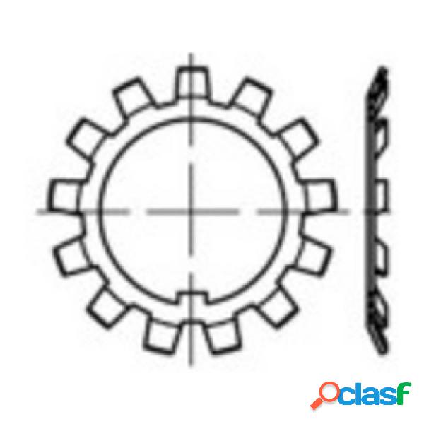 TOOLCRAFT 137805 Rosette dentellate di sicurezza Diam int: