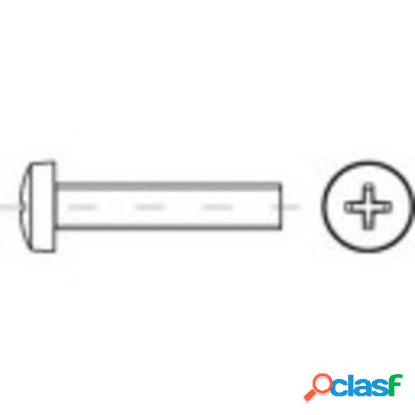 TOOLCRAFT 145870 Viti a testa bombata M5 16 mm A croce
