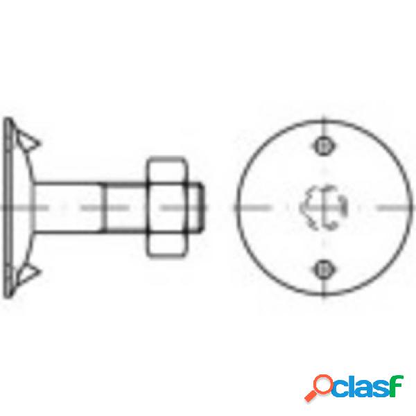 TOOLCRAFT 147100 Vite per elevatori a tazze M8 25 mm