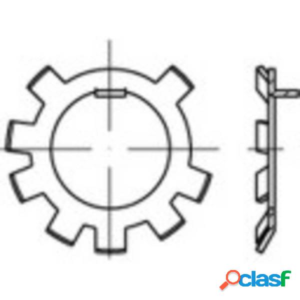 TOOLCRAFT 147170 Rosetta dentellata di sicurezza Diam int: