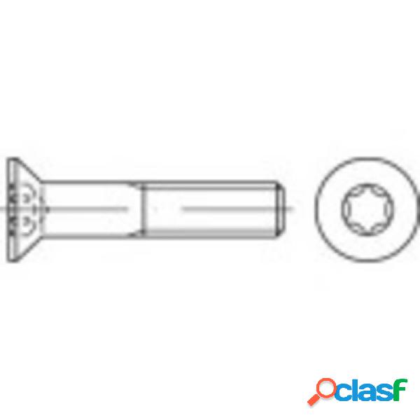TOOLCRAFT 149212 Viti svasate M8 20 mm Interno Esagonale ISO