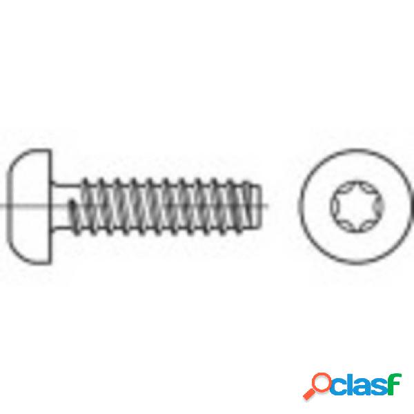 TOOLCRAFT 149540 Viti con testa bombata per lamiera 4.8 mm