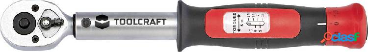 TOOLCRAFT 1525064 Chiave dinamometrica 1/4 (6.3 mm) 3 - 15