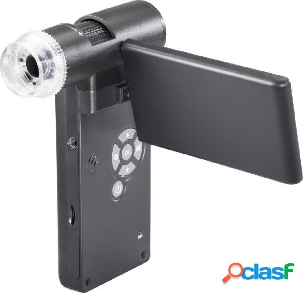 TOOLCRAFT Camera microscopio con monitor 12 MPixel 300 x