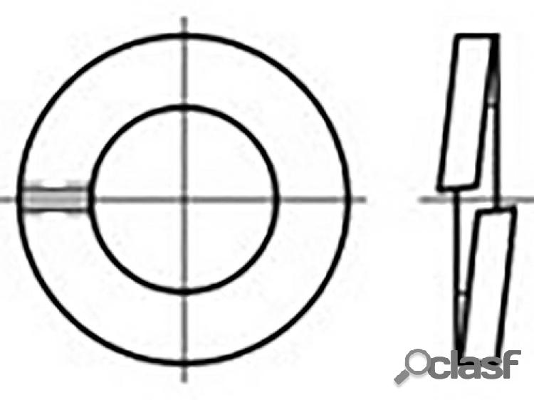 TOOLCRAFT TO-6854283 Rondelle spaccate Diam int: 20 mm DIN