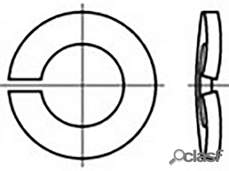 TOOLCRAFT TO-6854289 Rondelle spaccate Diam int: 4 mm DIN