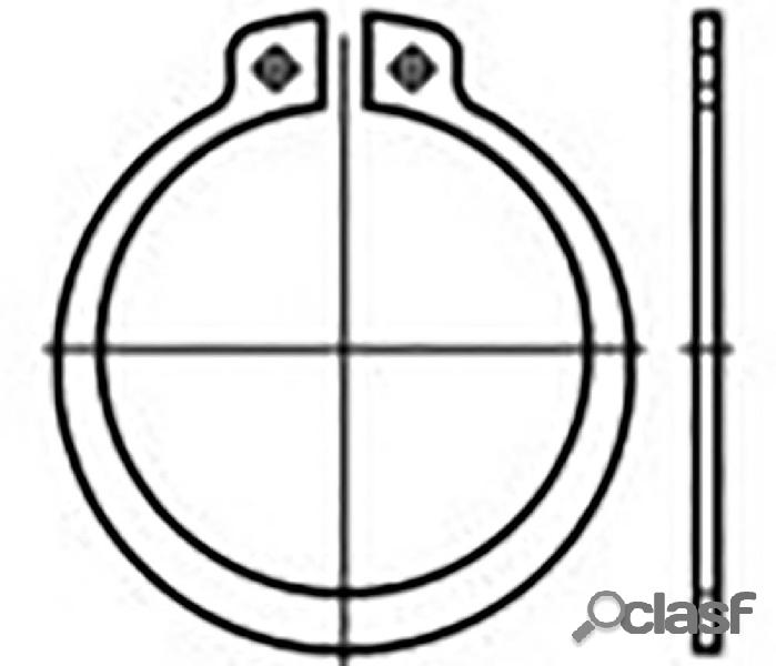 TOOLCRAFT TO-6854955 Anelli di sicurezza DIN 471 Acciaio