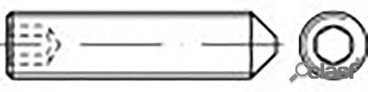 TOOLCRAFT TO-6857361 Perno filettato M5 4 mm Acciaio inox