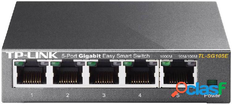 TP-LINK TL-SG105E Switch di rete 5 Porte 1 GBit/s