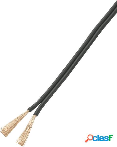 TRU COMPONENTS 1566993 Cavo per cablaggi 2 x 2.50 mm² Nero