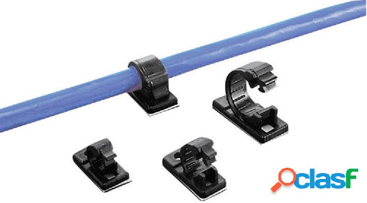 TRU COMPONENTS TC-12JR-S203 Basetta di fissaggio autoadesivo