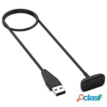 Tactical Fitbit Luxe USB Charging Cable - 1m - Black