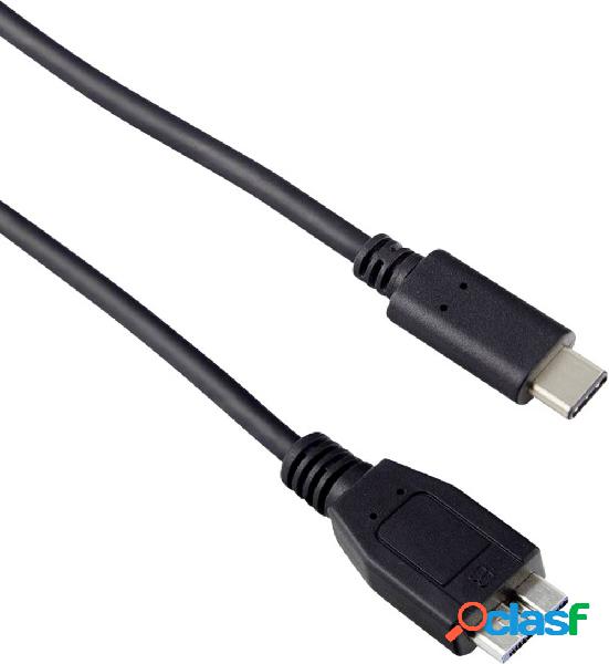 Targus Cavo USB Spina USB-C™, Spina USB-Micro-B 3.0 1 m